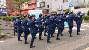 南区　年末年始特別警戒活動　出発式