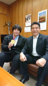 東京2020オリンピック柔道女子78㌔超級　金メダル 素根輝選手　