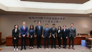 国際交流推進議員連盟主催の講演会